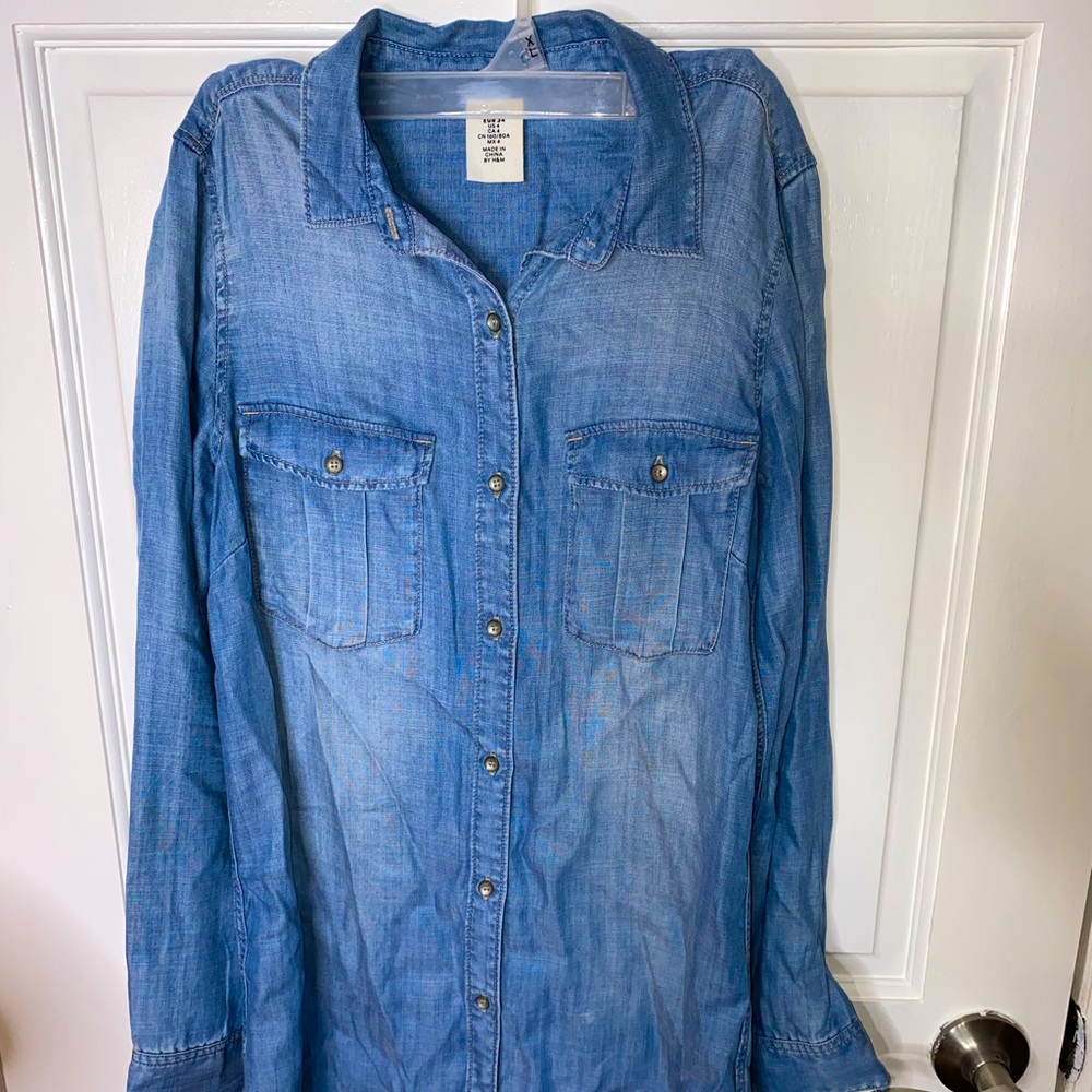 Denim Dress Size Small Never Worn